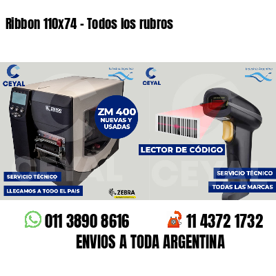Ribbon 110x74 - Todos los rubros