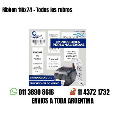 Ribbon 110x74 - Todos los rubros