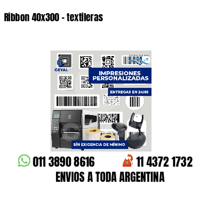 Ribbon 40x300 - textileras