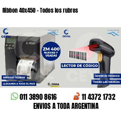 Ribbon 40x450 - Todos los rubros