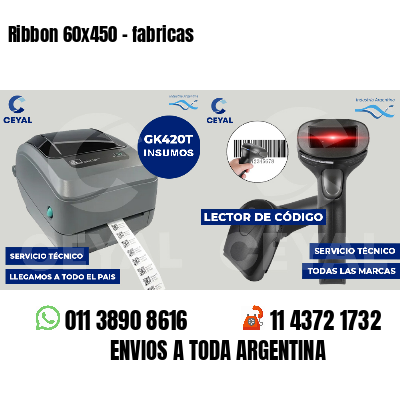 Ribbon 60x450 - fabricas