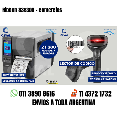 Ribbon 83x300 - comercios