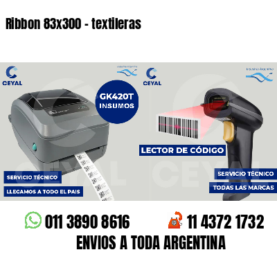 Ribbon 83x300 - textileras