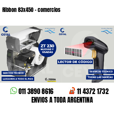 Ribbon 83x450 - comercios