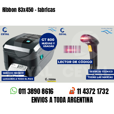 Ribbon 83x450 - fabricas