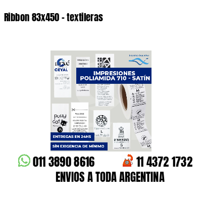 Ribbon 83x450 - textileras