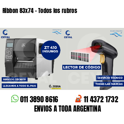 Ribbon 83x74 - Todos los rubros