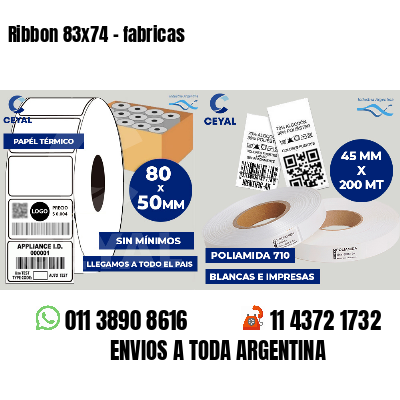 Ribbon 83x74 - fabricas