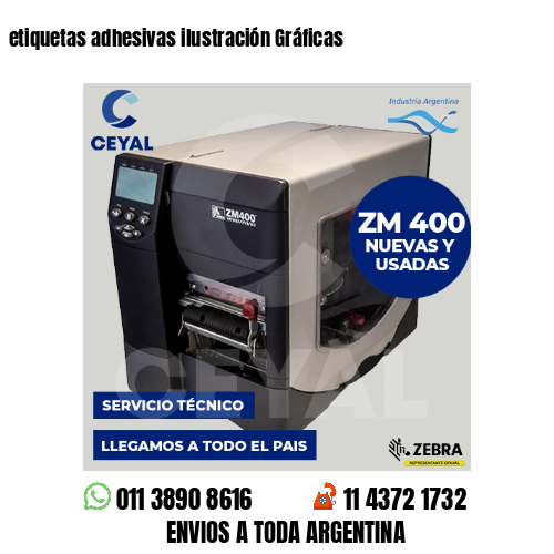etiquetas adhesivas ilustración Gráficas