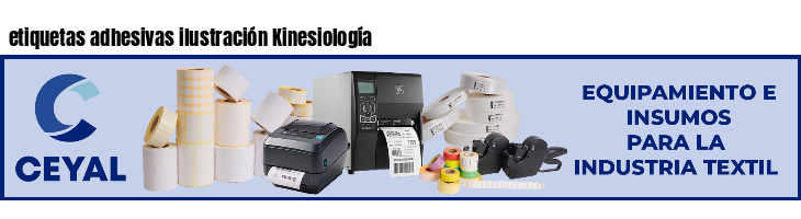 etiquetas adhesivas ilustración Kinesiología