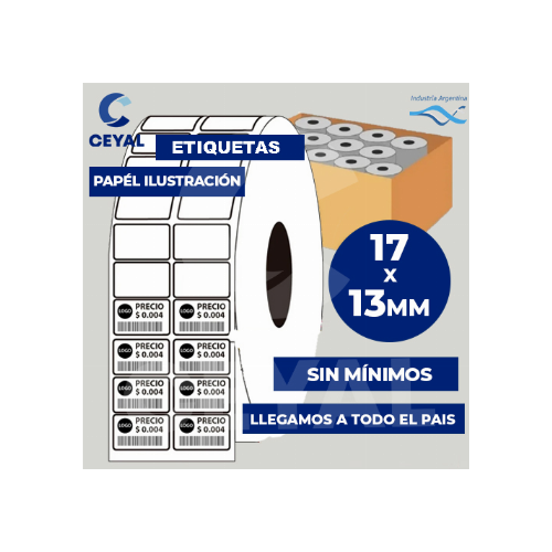 etiquetas adhesivas pack x 10 Gomerías