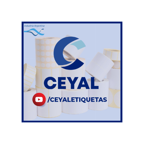 etiquetas adhesivas   ribbon de 60 mm  Restaurants