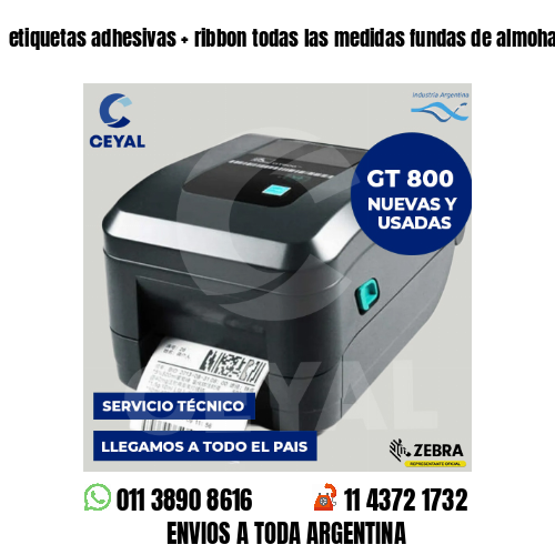 etiquetas adhesivas   ribbon todas las medidas fundas de almohadones