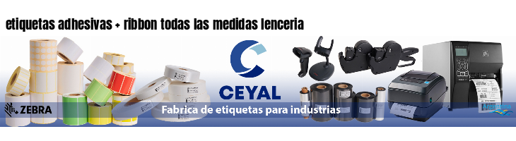 etiquetas adhesivas   ribbon todas las medidas lenceria