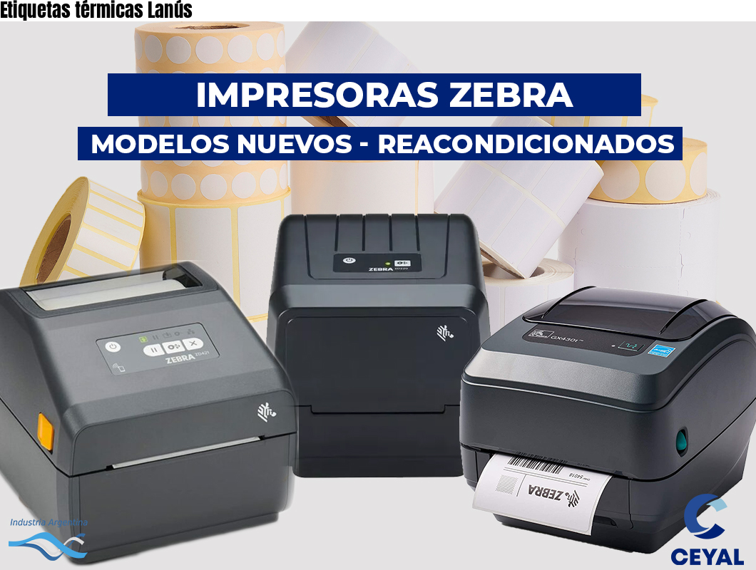 Etiquetas térmicas Lanús