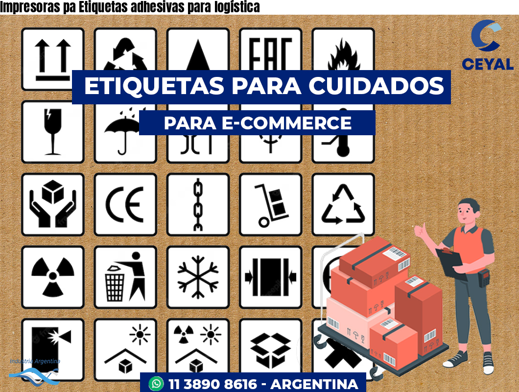 Impresoras pa Etiquetas adhesivas para logística
