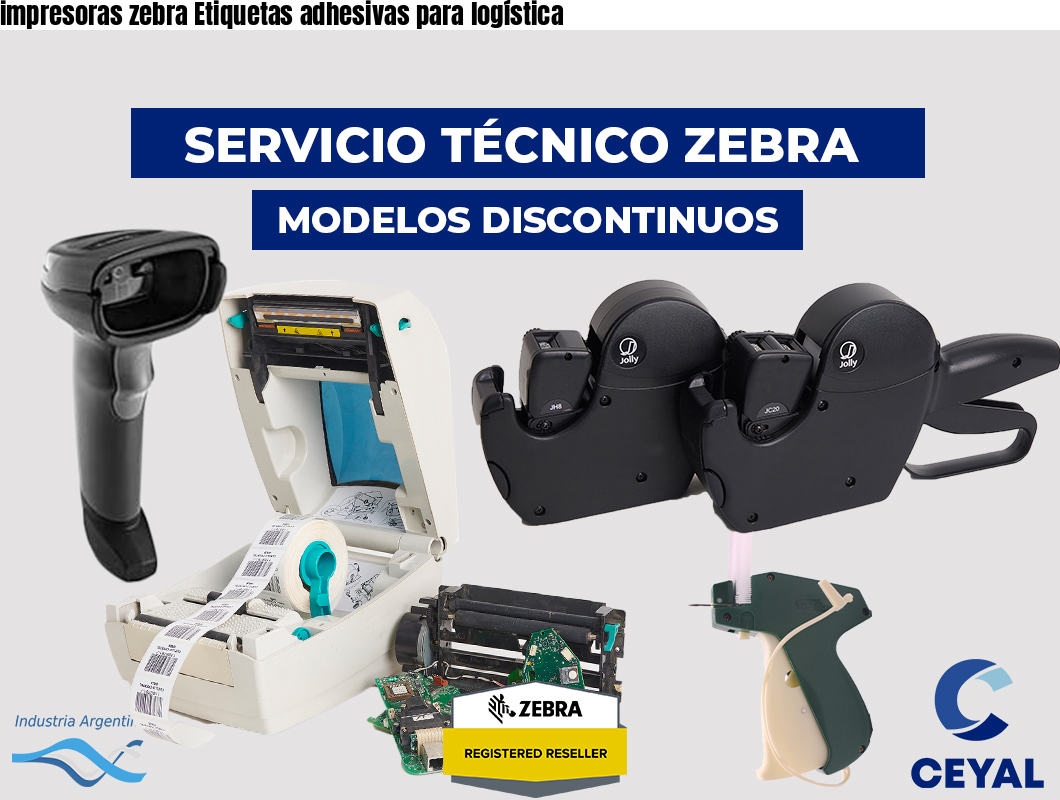 impresoras zebra Etiquetas adhesivas para logística