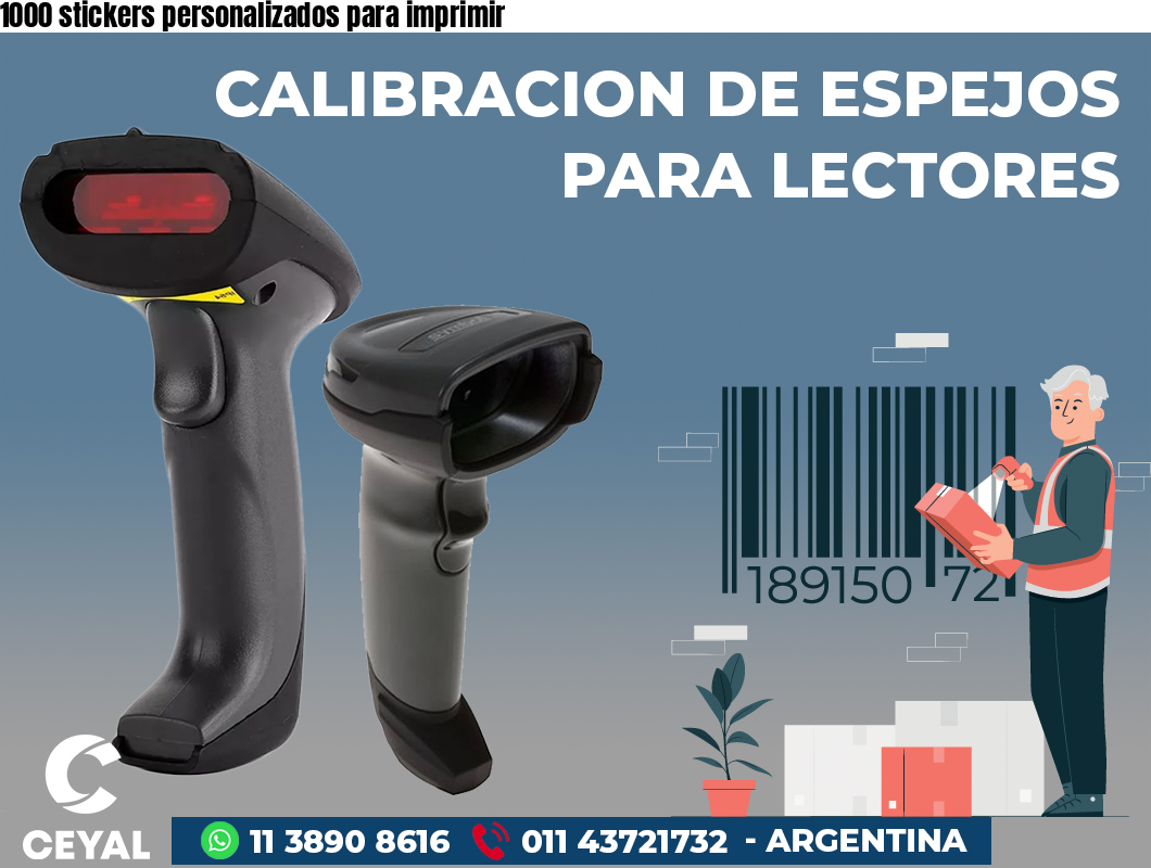 1000 stickers personalizados para imprimir