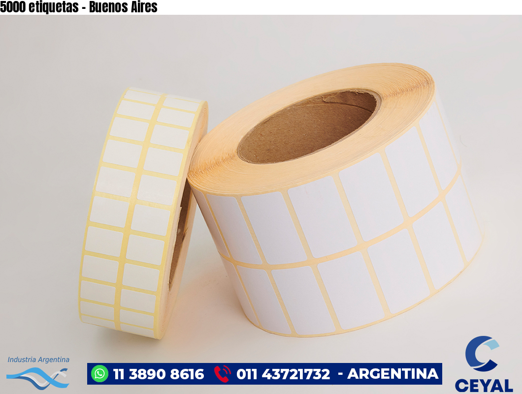 5000 etiquetas – Buenos Aires
