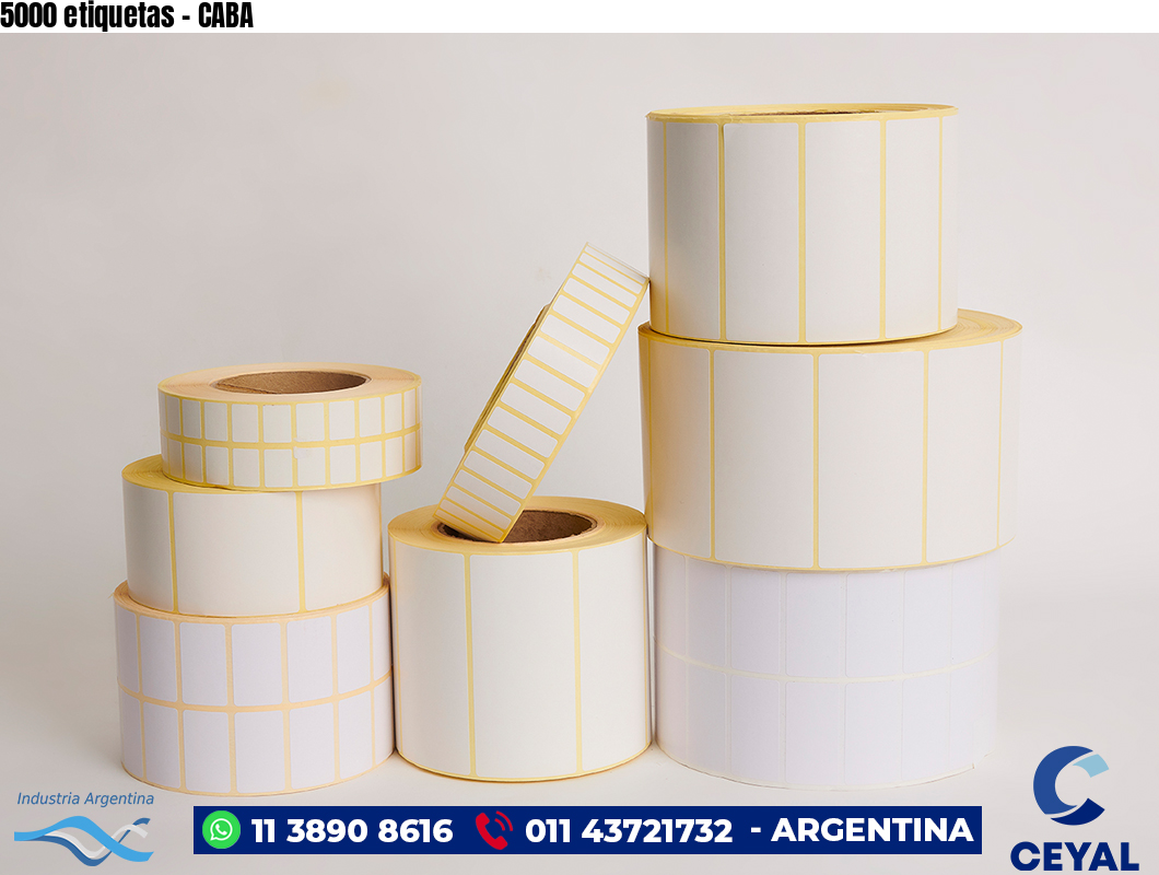 5000 etiquetas – CABA