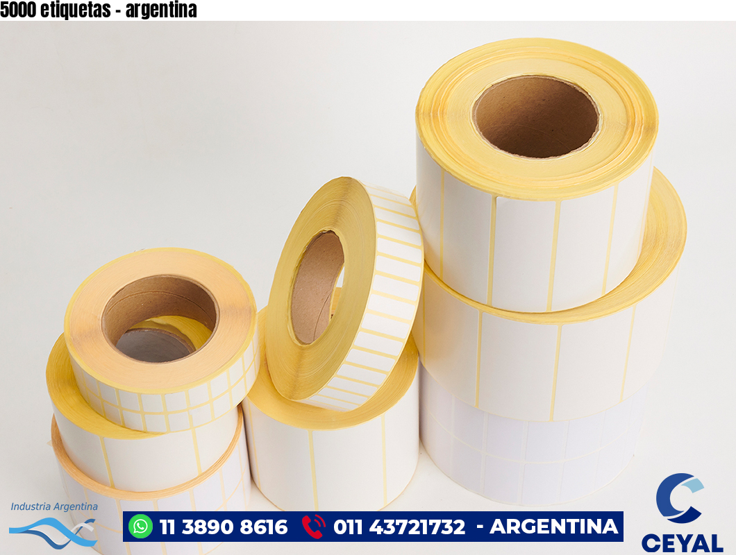 5000 etiquetas – argentina