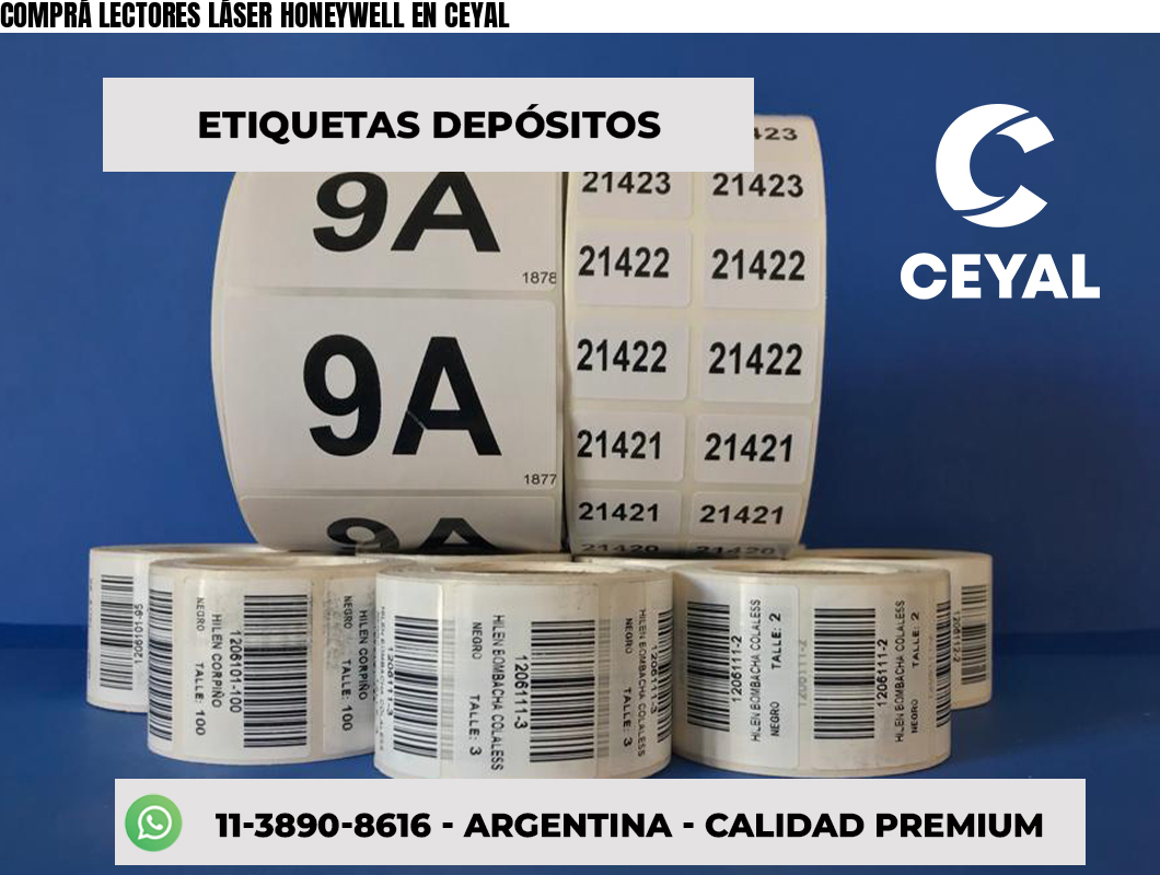 COMPRÁ LECTORES LÁSER HONEYWELL EN CEYAL
