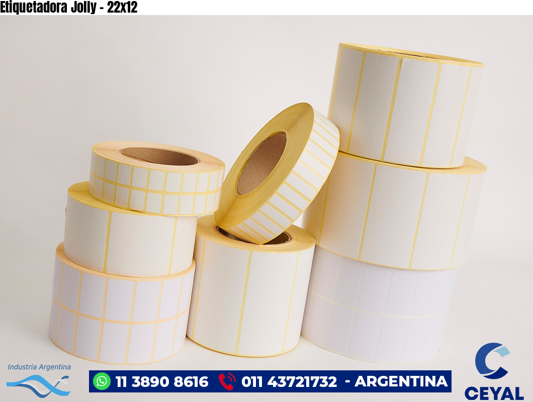 Etiquetadora Jolly - 22x12