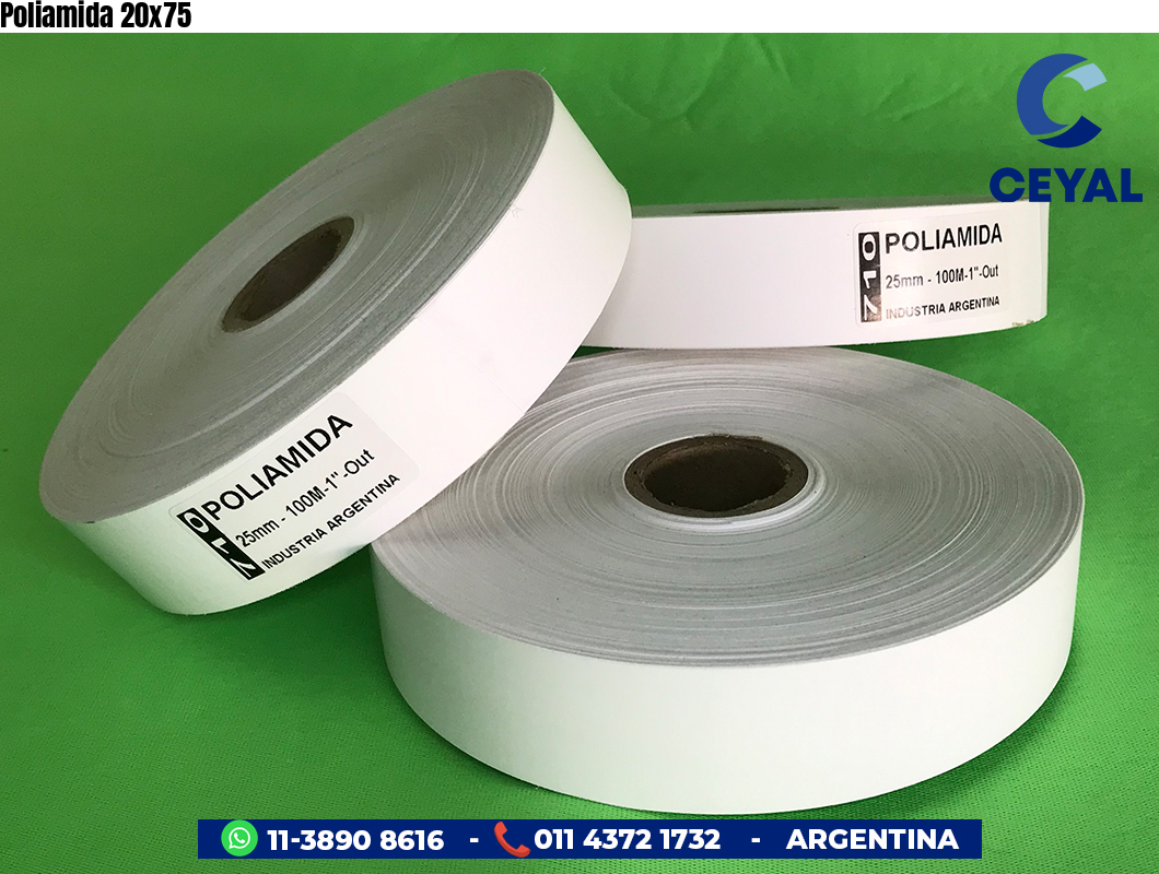 Poliamida 20x75