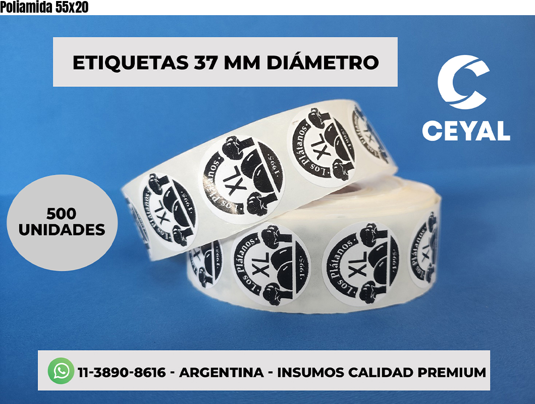Poliamida 55x20