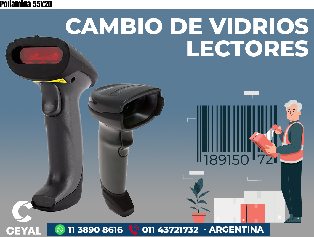 Poliamida 55x20