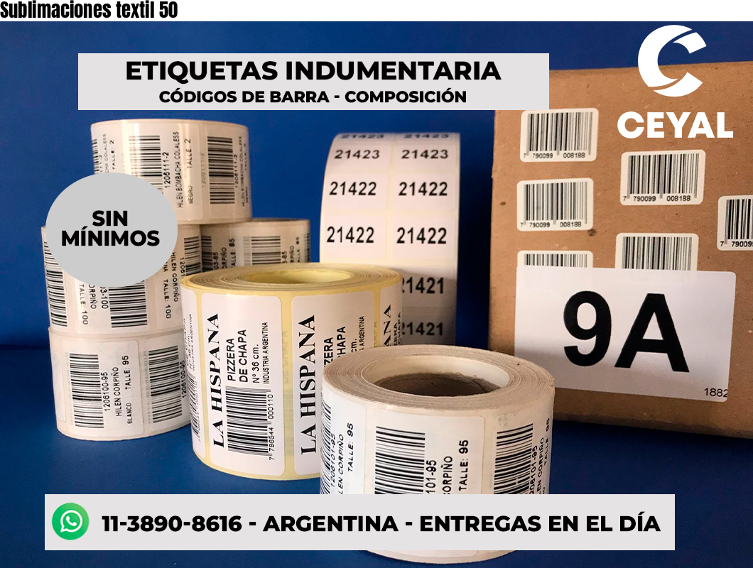 Sublimaciones textil 50
