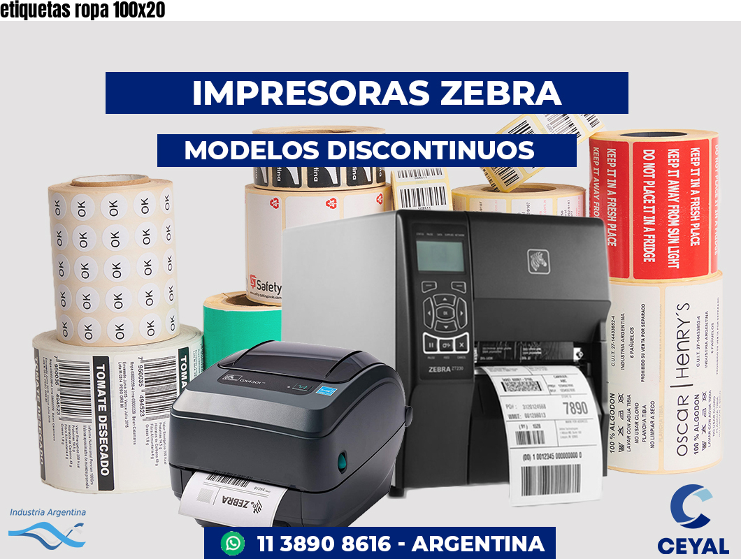 etiquetas ropa 100x20