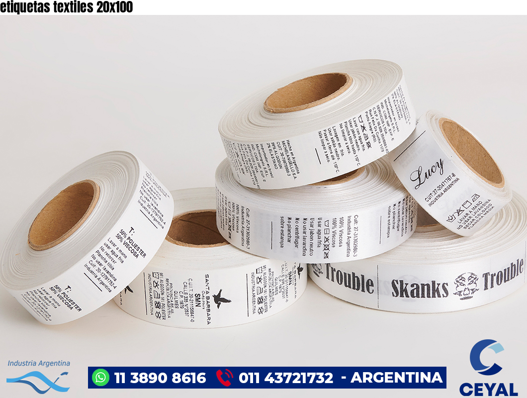 etiquetas textiles 20×100