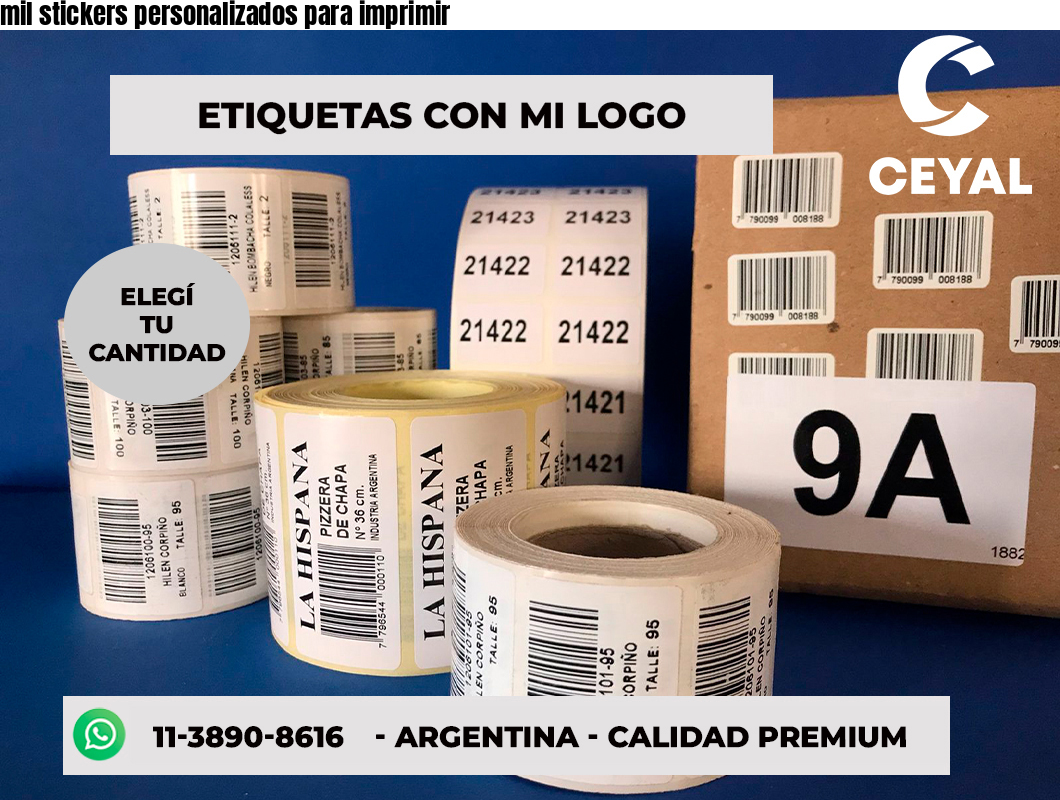 mil stickers personalizados para imprimir