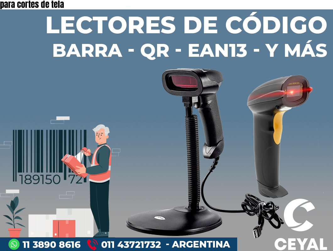 para cortes de tela
