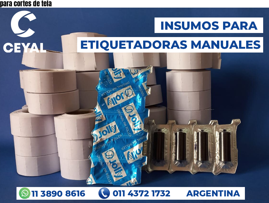 para cortes de tela