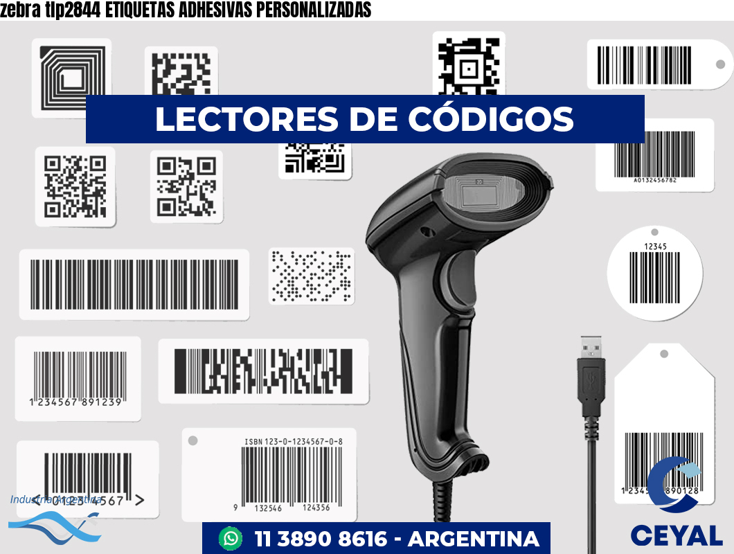 zebra tlp2844 ETIQUETAS ADHESIVAS PERSONALIZADAS