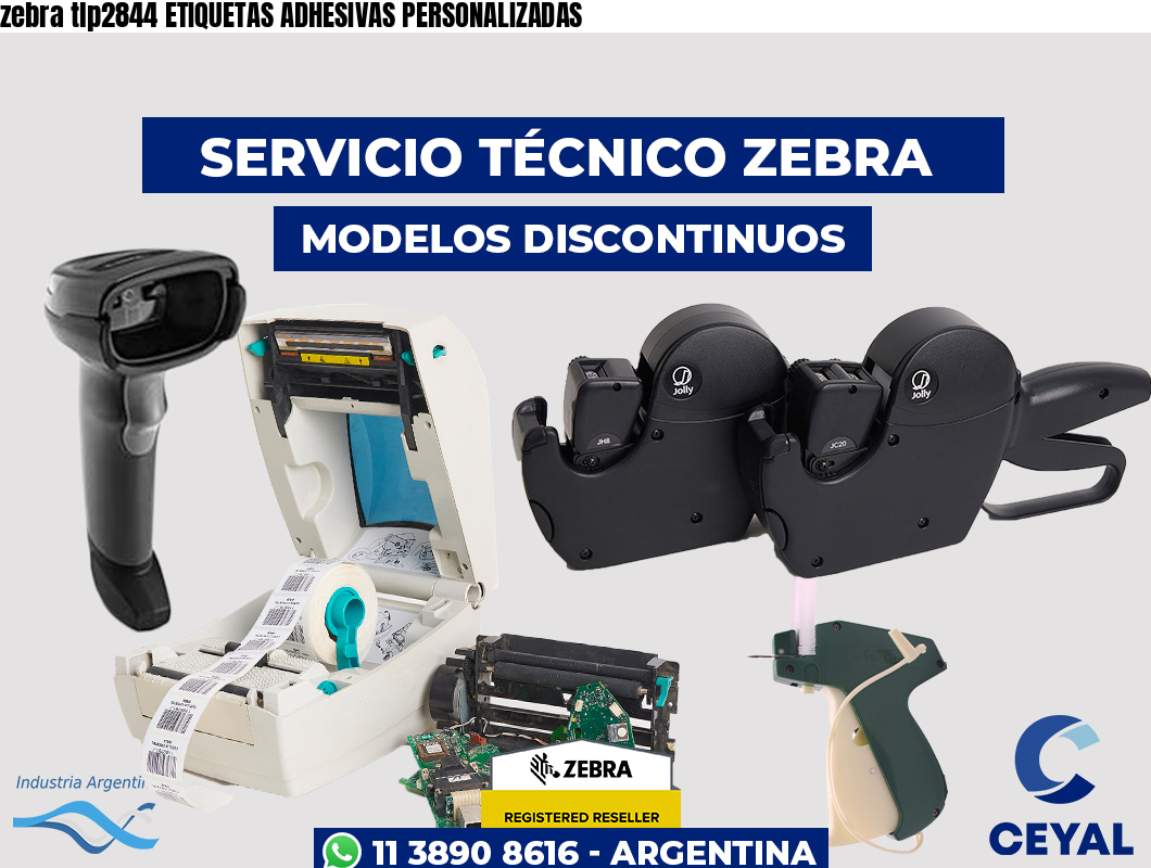 zebra tlp2844 ETIQUETAS ADHESIVAS PERSONALIZADAS