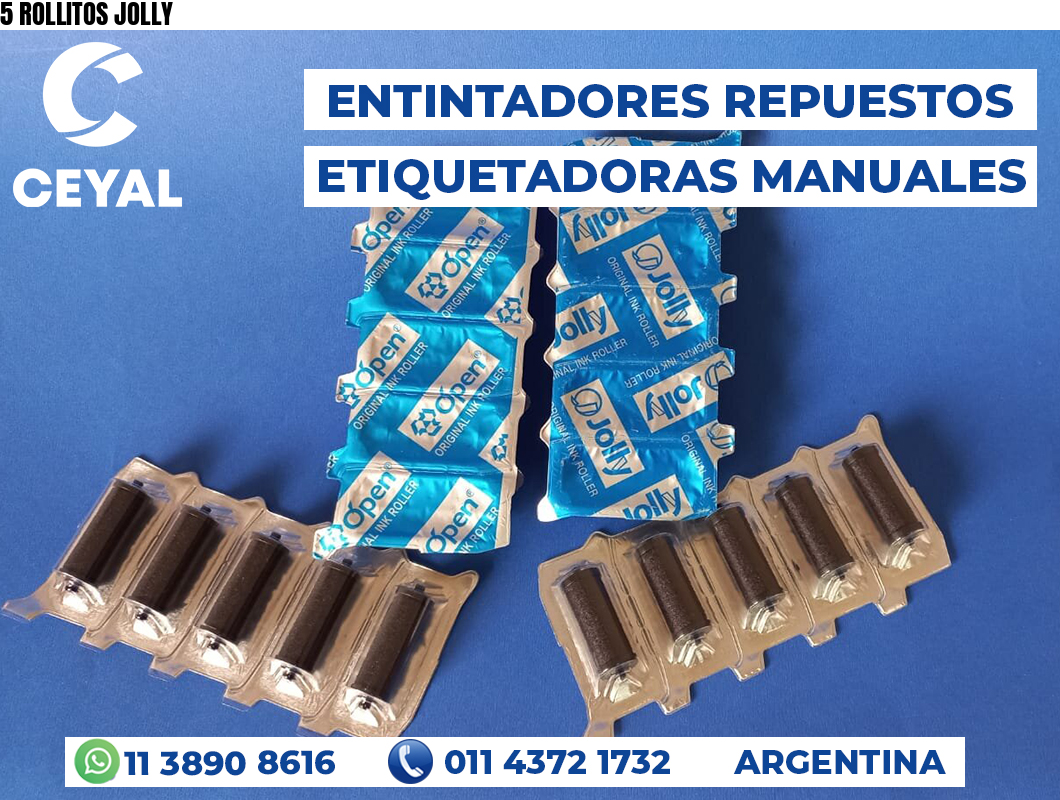 5 ROLLITOS JOLLY