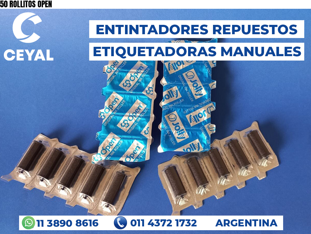 50 ROLLITOS OPEN