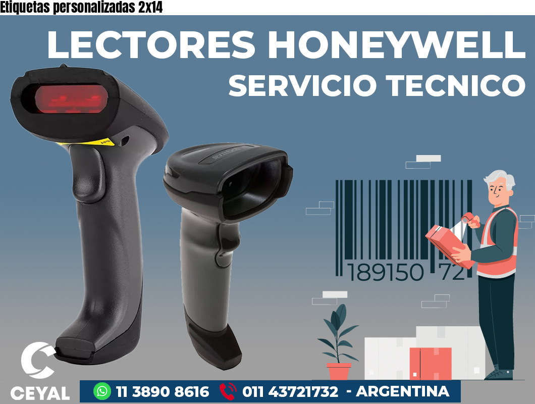 Etiquetas personalizadas 2x14