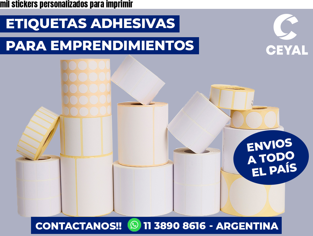 mil stickers personalizados para imprimir