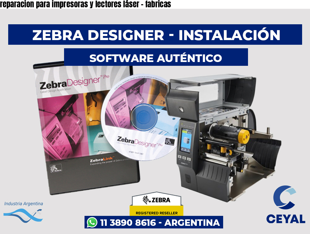 reparacion para impresoras y lectores láser – fabricas