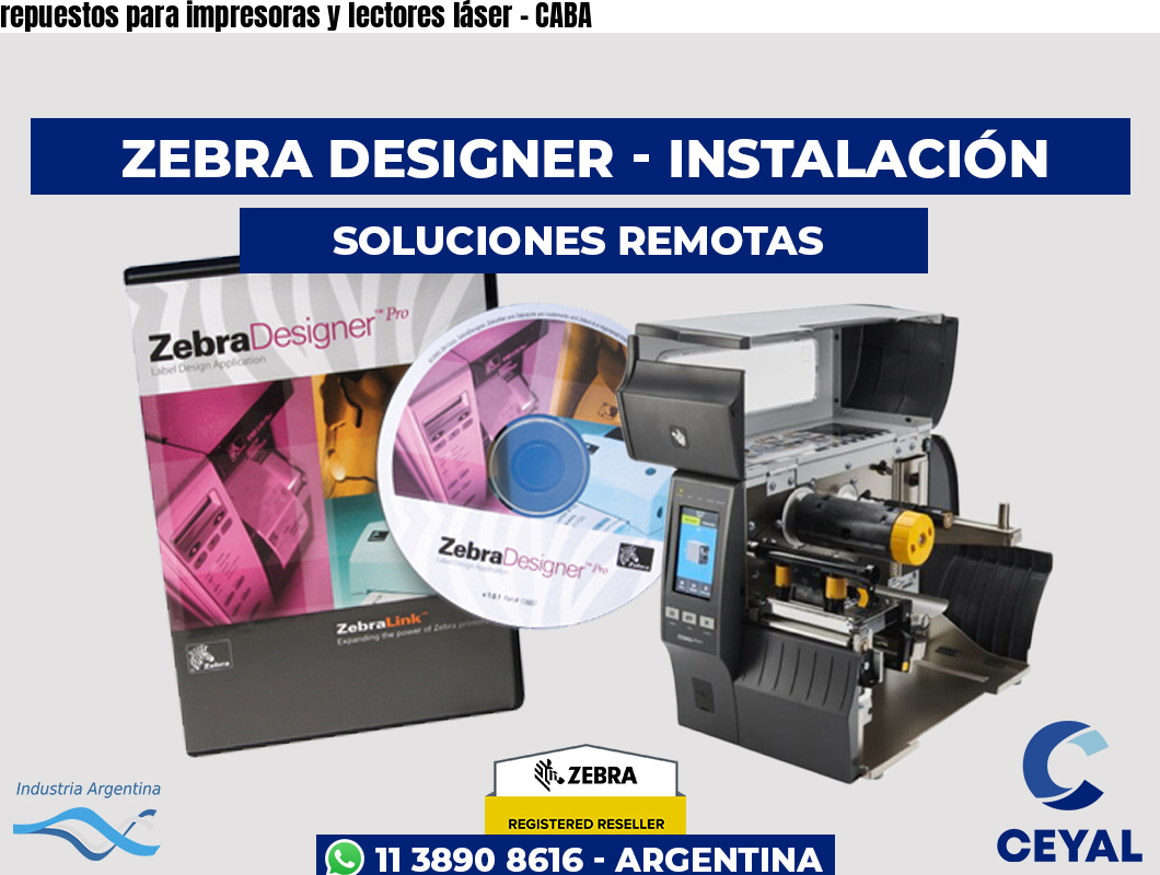 repuestos para impresoras y lectores láser – CABA