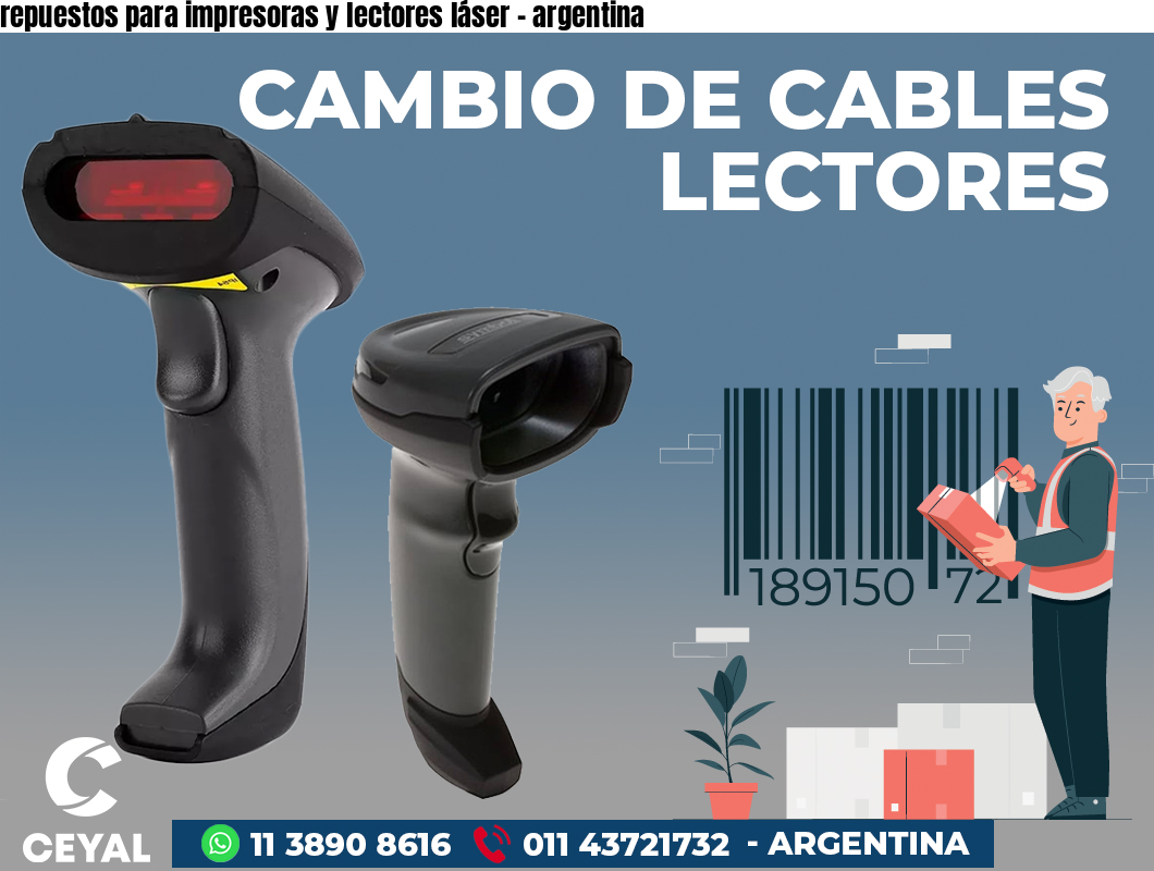 repuestos para impresoras y lectores láser - argentina