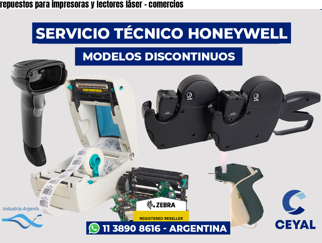 repuestos para impresoras y lectores láser – comercios