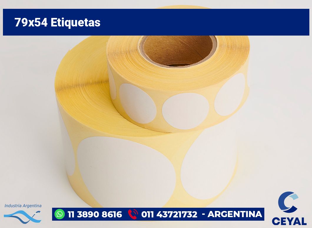 79x54 Etiquetas