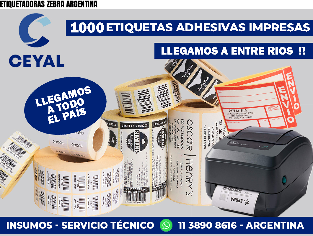 ETIQUETADORAS ZEBRA ARGENTINA
