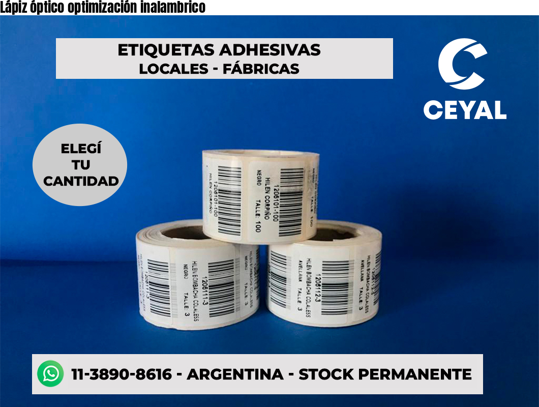 Lápiz óptico optimización inalambrico