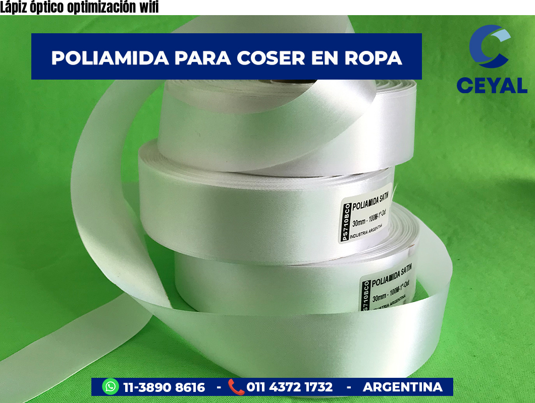 Lápiz óptico optimización wifi